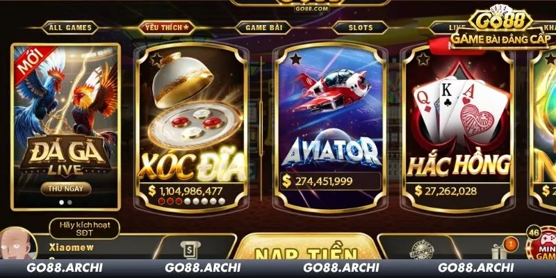 Tổng hợp những trò chơi ăn khách nhất